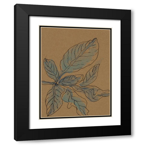 Little Plants of Big Sur XIII Black Modern Wood Framed Art Print with Double Matting by Delamater, Rob