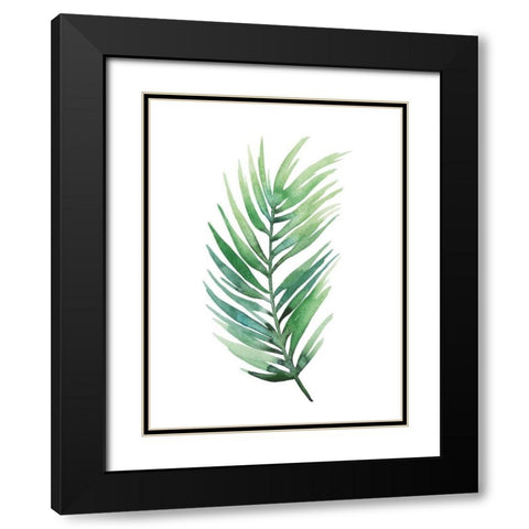 Untethered Palms I Black Modern Wood Framed Art Print with Double Matting by Popp, Grace