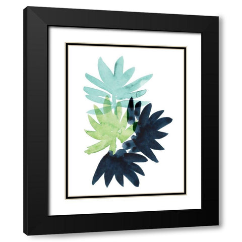 Untethered Palm II Black Modern Wood Framed Art Print with Double Matting by Popp, Grace