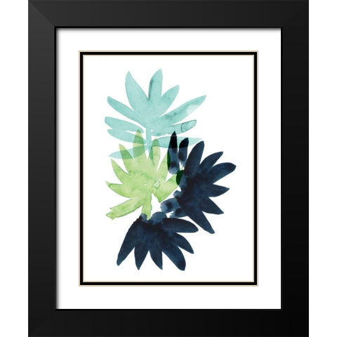 Untethered Palm II Black Modern Wood Framed Art Print with Double Matting by Popp, Grace