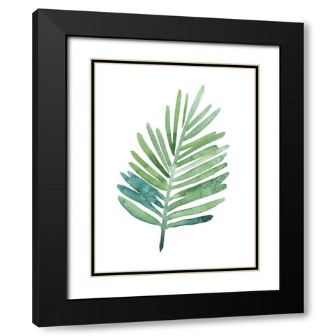Untethered Palms V Black Modern Wood Framed Art Print with Double Matting by Popp, Grace