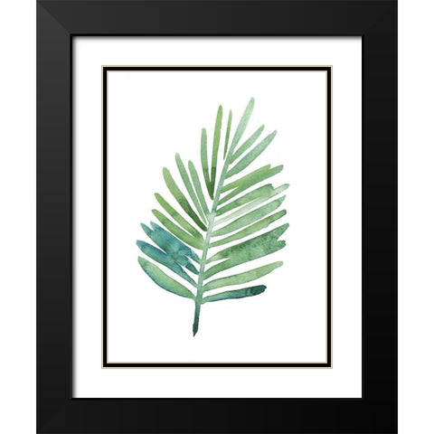 Untethered Palms V Black Modern Wood Framed Art Print with Double Matting by Popp, Grace