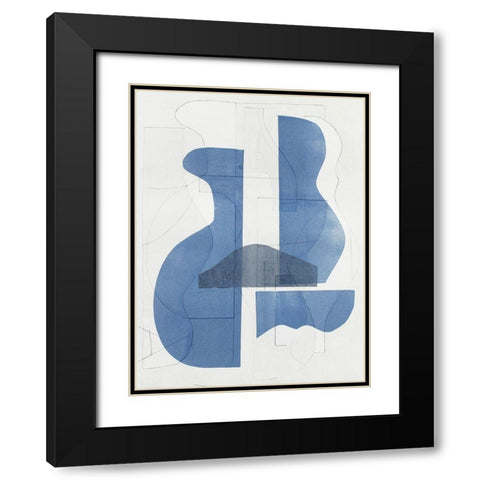 Pottery Forms I Black Modern Wood Framed Art Print with Double Matting by Delamater, Rob