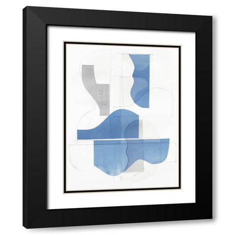 Pottery Forms II Black Modern Wood Framed Art Print with Double Matting by Delamater, Rob