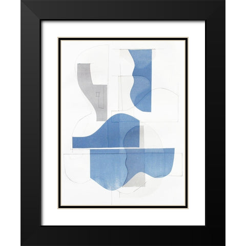 Pottery Forms II Black Modern Wood Framed Art Print with Double Matting by Delamater, Rob