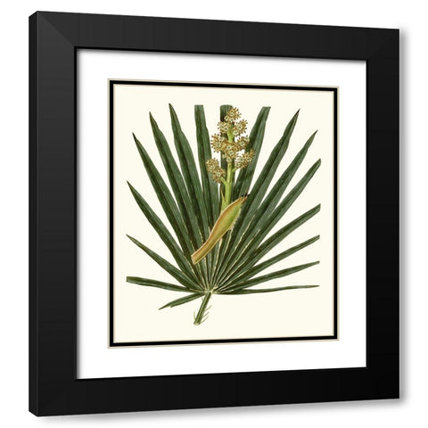 Grand Foliage II Black Modern Wood Framed Art Print with Double Matting by Vision Studio