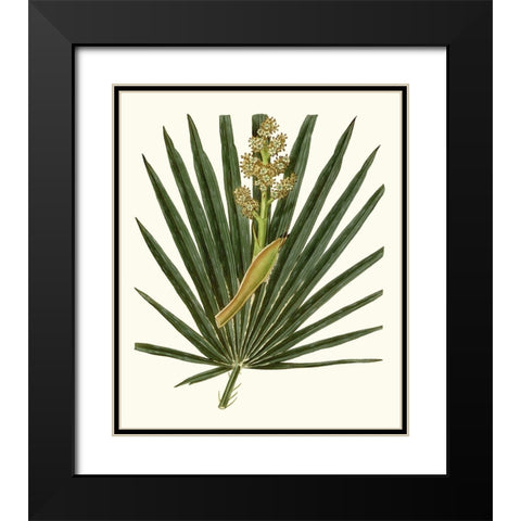 Grand Foliage II Black Modern Wood Framed Art Print with Double Matting by Vision Studio