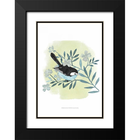Feathered Friends I Black Modern Wood Framed Art Print with Double Matting by Popp, Grace