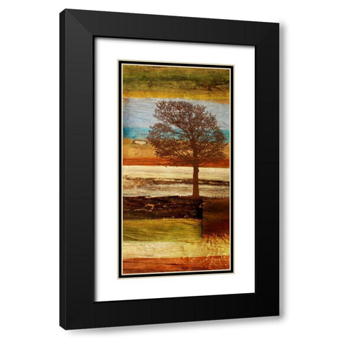 Fall Colors I Black Modern Wood Framed Art Print with Double Matting by Orlov, Irena