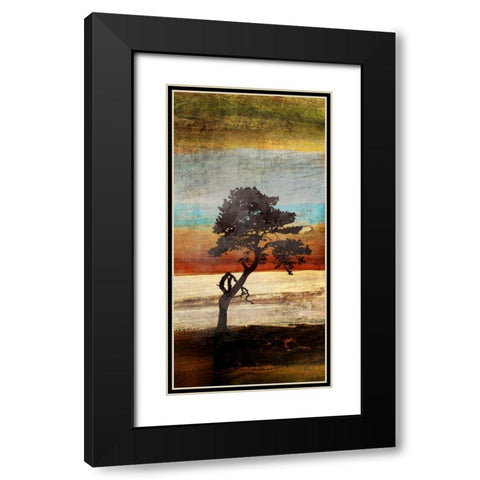 Fall Colors II Black Modern Wood Framed Art Print with Double Matting by Orlov, Irena
