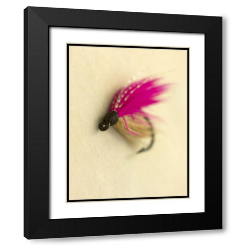 Custom Macro Lures I (ASH) Black Modern Wood Framed Art Print with Double Matting by Stalus, Judy