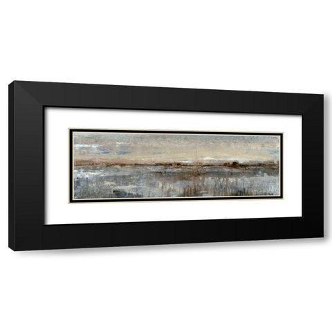 Custom Grey Mist I (ASH) Black Modern Wood Framed Art Print with Double Matting by OToole, Tim