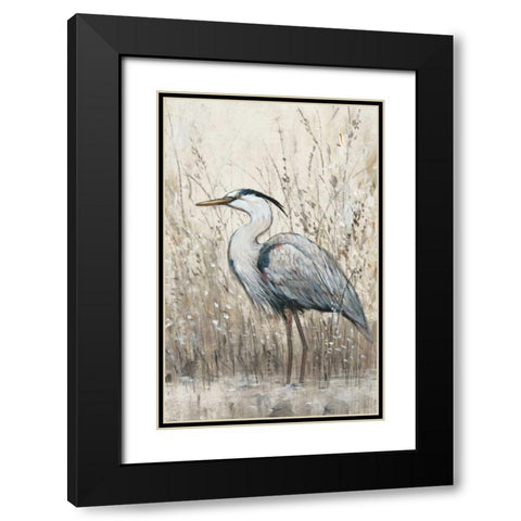 Hunt in Shallow Waters II Black Modern Wood Framed Art Print with Double Matting by OToole, Tim