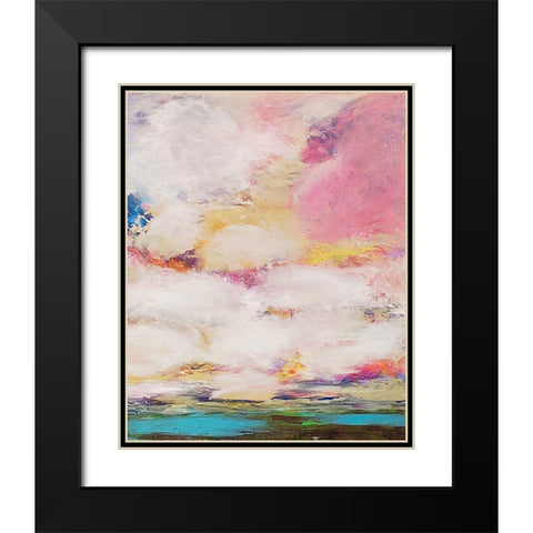 Long Way II Black Modern Wood Framed Art Print with Double Matting by Friedlander, Allan