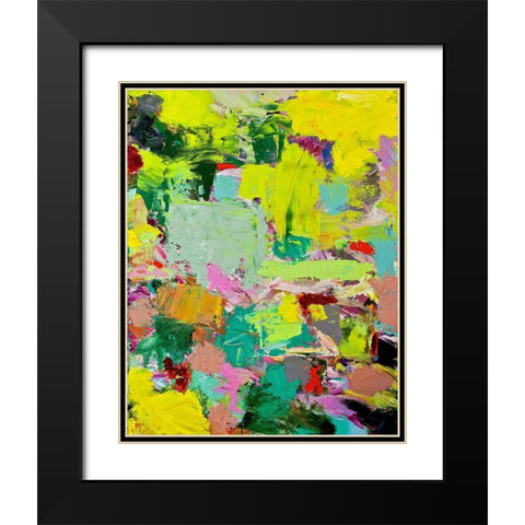 Light Rays II Black Modern Wood Framed Art Print with Double Matting by Friedlander, Allan