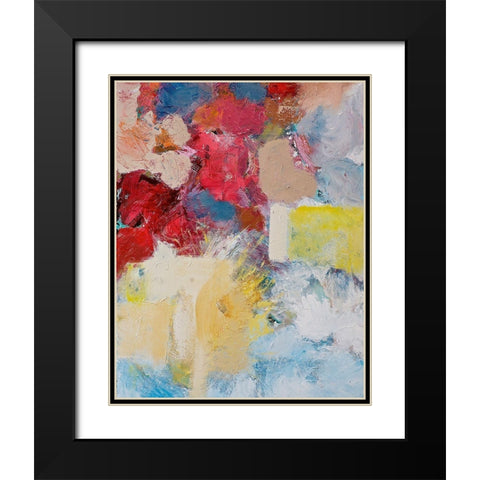 When Angels Sing Black Modern Wood Framed Art Print with Double Matting by Friedlander, Allan