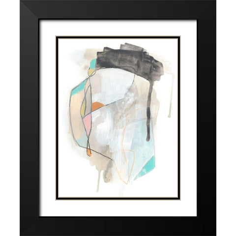Whisk I Black Modern Wood Framed Art Print with Double Matting by Vess, June Erica