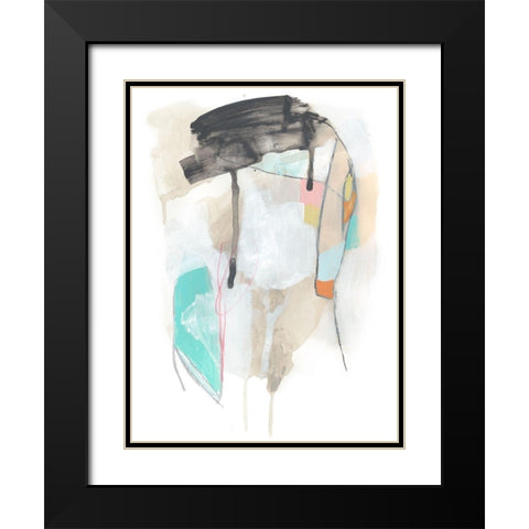 Whisk II Black Modern Wood Framed Art Print with Double Matting by Vess, June Erica