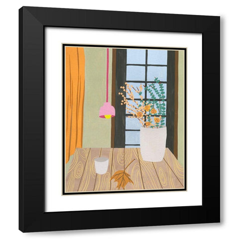 Portrait of Home II Black Modern Wood Framed Art Print with Double Matting by Wang, Melissa