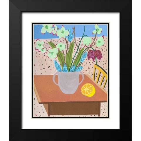 Portrait of Home III Black Modern Wood Framed Art Print with Double Matting by Wang, Melissa