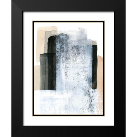 Winter Drift I Black Modern Wood Framed Art Print with Double Matting by Popp, Grace
