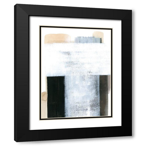 Winter Drift II Black Modern Wood Framed Art Print with Double Matting by Popp, Grace