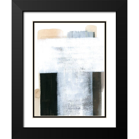 Winter Drift II Black Modern Wood Framed Art Print with Double Matting by Popp, Grace