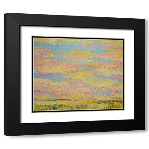 Sky Light Black Modern Wood Framed Art Print with Double Matting by Friedlander, Allan