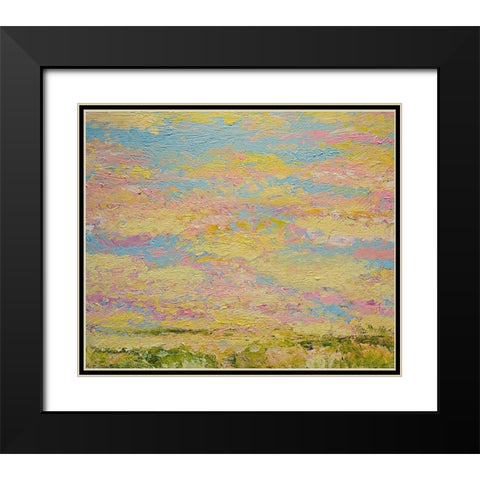 Sky Light Black Modern Wood Framed Art Print with Double Matting by Friedlander, Allan