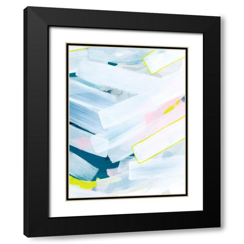 Enfold III Black Modern Wood Framed Art Print with Double Matting by Popp, Grace