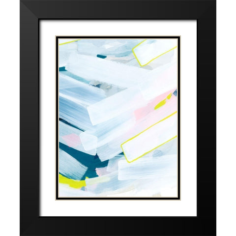 Enfold III Black Modern Wood Framed Art Print with Double Matting by Popp, Grace
