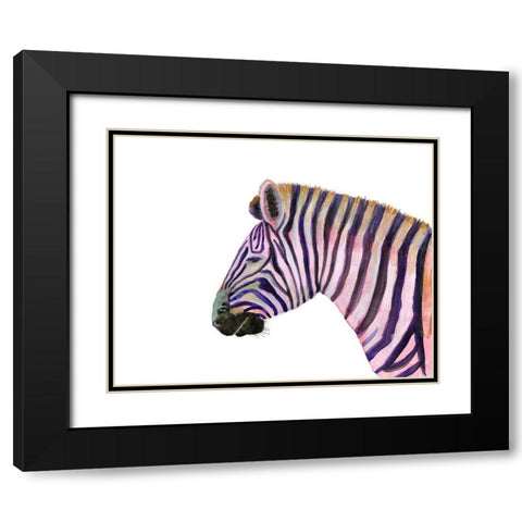 Sunset Safari II Black Modern Wood Framed Art Print with Double Matting by Ludwig, Alicia