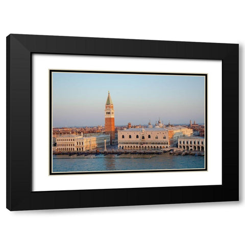 Early Light, Venice I Black Modern Wood Framed Art Print with Double Matting by DeNardo, Laura