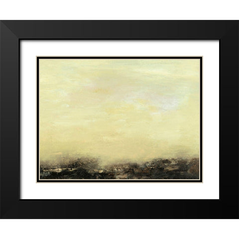 Elevated View I Black Modern Wood Framed Art Print with Double Matting by Gordon, Sharon