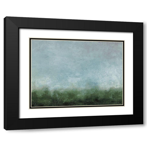 Elevated View II Black Modern Wood Framed Art Print with Double Matting by Gordon, Sharon