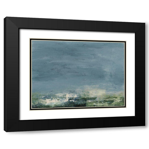 Elevated View III Black Modern Wood Framed Art Print with Double Matting by Gordon, Sharon