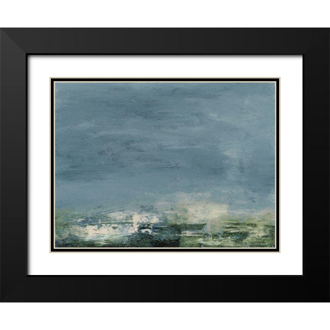 Elevated View III Black Modern Wood Framed Art Print with Double Matting by Gordon, Sharon
