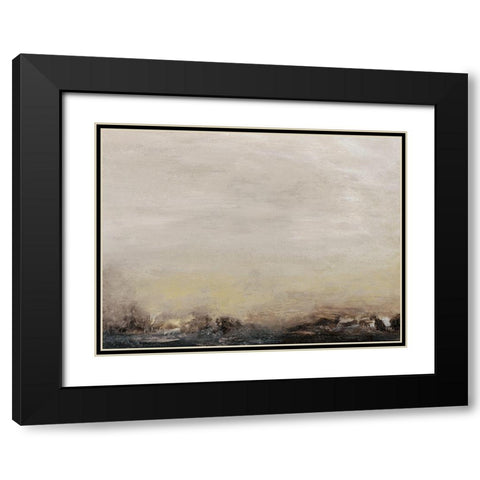 Elevated View VI Black Modern Wood Framed Art Print with Double Matting by Gordon, Sharon