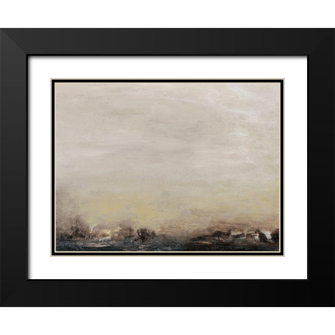 Elevated View VI Black Modern Wood Framed Art Print with Double Matting by Gordon, Sharon