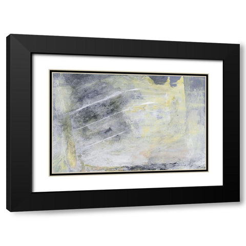 Hushed II Black Modern Wood Framed Art Print with Double Matting by Gordon, Sharon