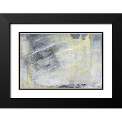Hushed II Black Modern Wood Framed Art Print with Double Matting by Gordon, Sharon
