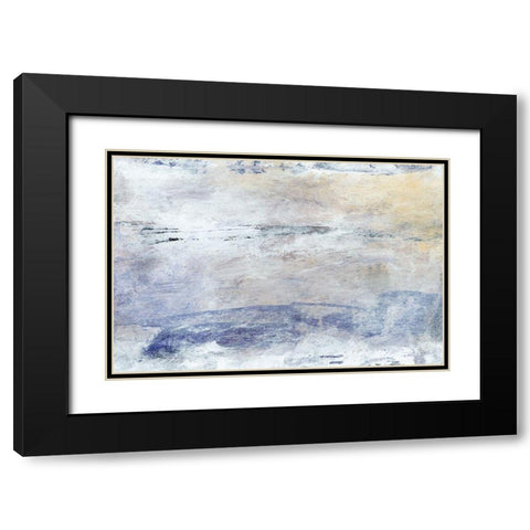 Hushed VI Black Modern Wood Framed Art Print with Double Matting by Gordon, Sharon