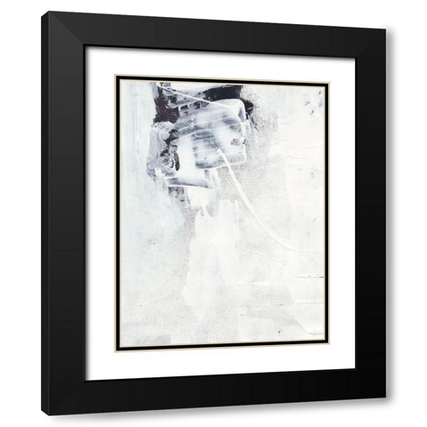 Fire and Ice I Black Modern Wood Framed Art Print with Double Matting by Combs, Joyce