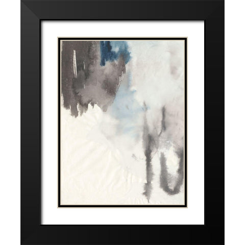 Peace II Black Modern Wood Framed Art Print with Double Matting by Combs, Joyce