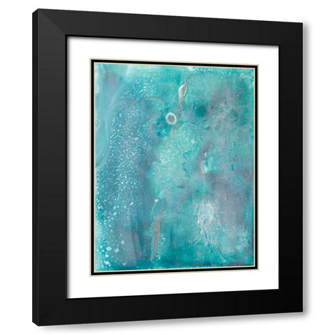 Pleasant Memories I Black Modern Wood Framed Art Print with Double Matting by Combs, Joyce