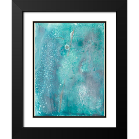 Pleasant Memories I Black Modern Wood Framed Art Print with Double Matting by Combs, Joyce