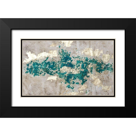 Mineral Drift I Black Modern Wood Framed Art Print with Double Matting by Willett, Michael
