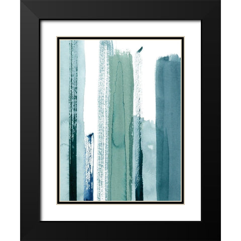 Stalagmite I Black Modern Wood Framed Art Print with Double Matting by Popp, Grace