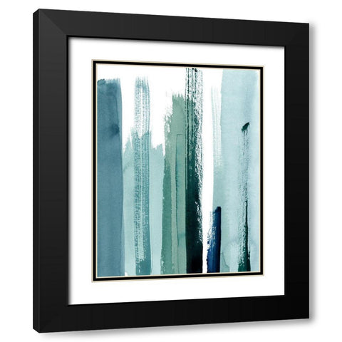 Stalagmite II Black Modern Wood Framed Art Print with Double Matting by Popp, Grace