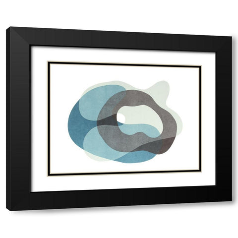 Homage to Eames I Black Modern Wood Framed Art Print with Double Matting by Delamater, Rob